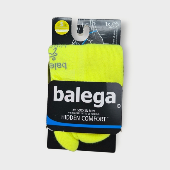 Balega Hidden Comfort No Show Tab S (Unisex) Citrus Zesty Color Lemon - Picture 1 of 5